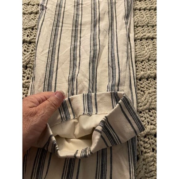 Lauren Ralph Lauren Striped‎ Linen & Viscose Blend Pants Women's Size 6 - Picture 13 of 13